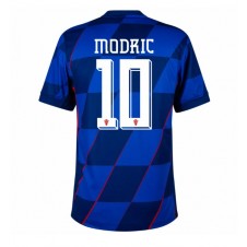 Kroatia Luka Modric #10 Bortedrakt EM 2024 Kortermet